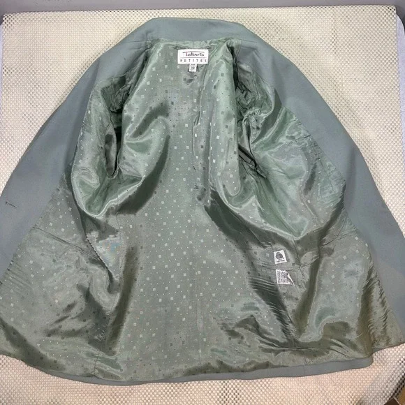 EUC Vintage Talbots Blazer Jacket Career Office Button Front Petite Size 2P - Picture 5 of 10